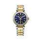 Herbelin Newport Stainless Steel Two Tone Navy Dial Bracelet Watch 18389BT1N35