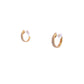 18ct Yellow Gold Diamond Hoop Earrings