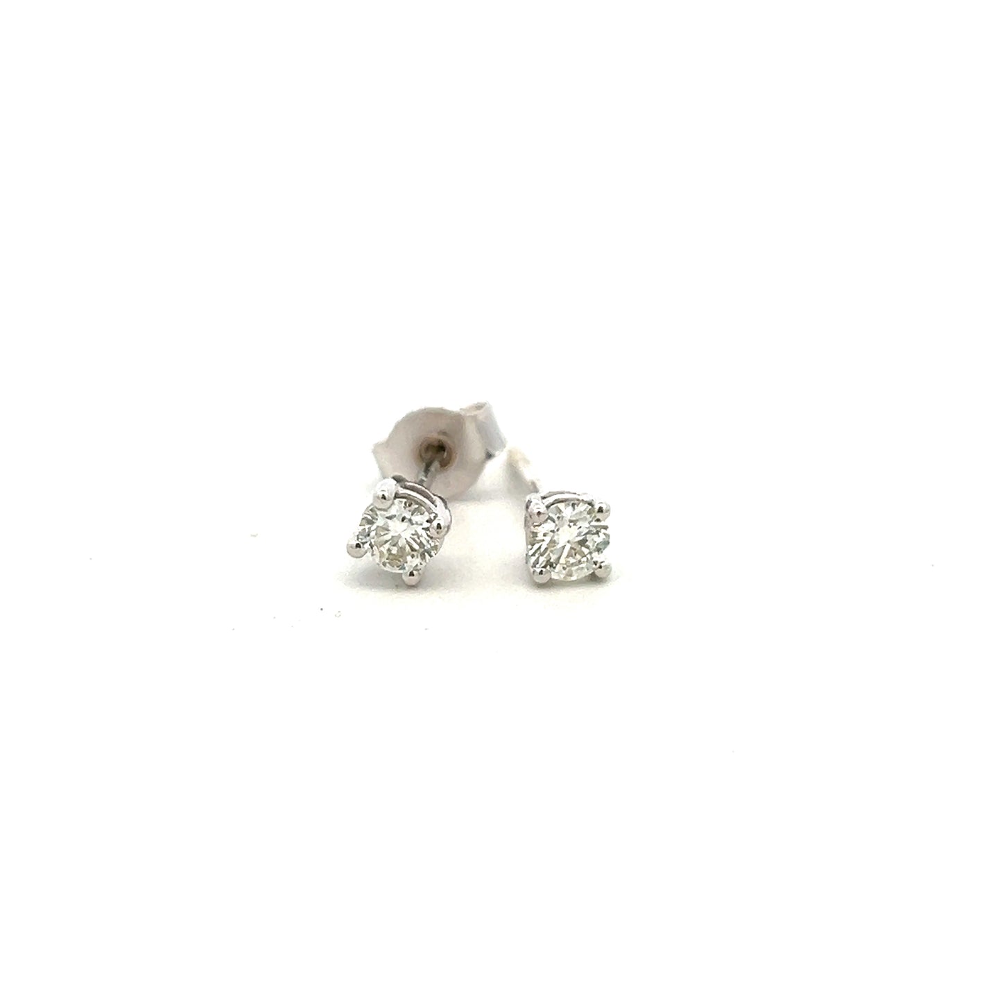 18ct White Gold 0.40ct Diamond Stud Earrings