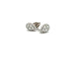 9ct White Gold 0.50ct Diamond Stud Earrings