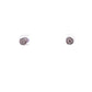 Platinum Diamond Floral Stud Earrings