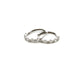 18ct White Gold 0.43ct Diamond Huggy Hoop Earrings