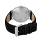Bering Maxi Titanium Date Numerical Watch Black Leather Strap