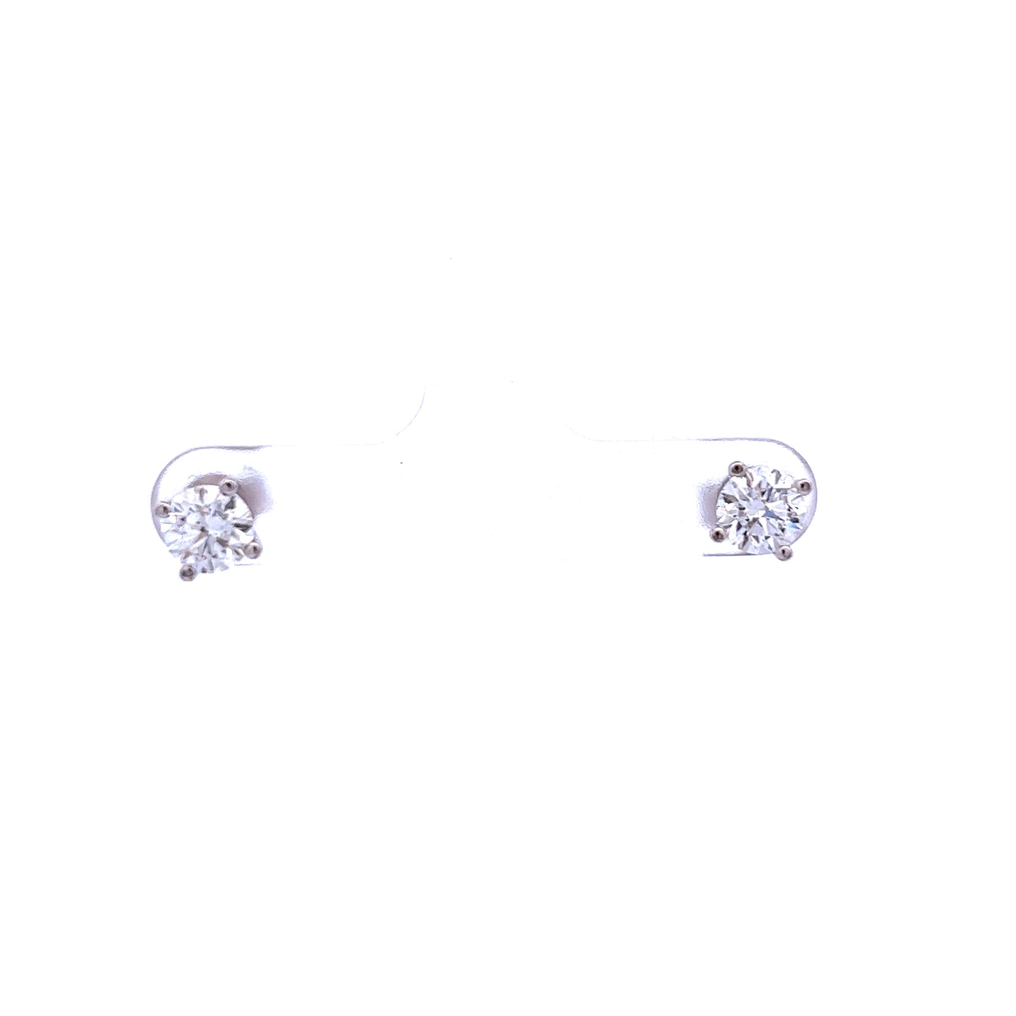 18ct White Gold 1.41ct Lab Grown Diamond Stud Earrings