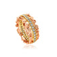 Clogau 18ct Yellow Gold and Diamond Am Byth Ring Size O