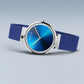 Bering Aurora Classic Polished Blue Watch 19031-307