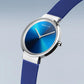 Bering Aurora Classic Polished Blue Watch 19031-307