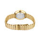 Bering Titanium Polished Yellow Gold Plated Bracelet Watch 19334-334