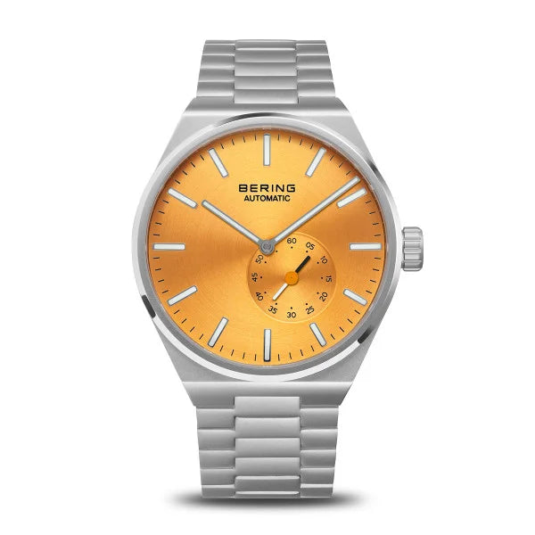 Bering Automatic Orange Dial Watch 19441-701