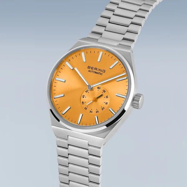 Bering Automatic Orange Dial Watch 19441-701