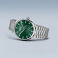 Bering Automatic Green Dial Bracelet Watch 19441-708