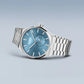 Bering Automatic Polar Bears International Steel Ice Blue Dial Bracelet Watch 19441-Charity