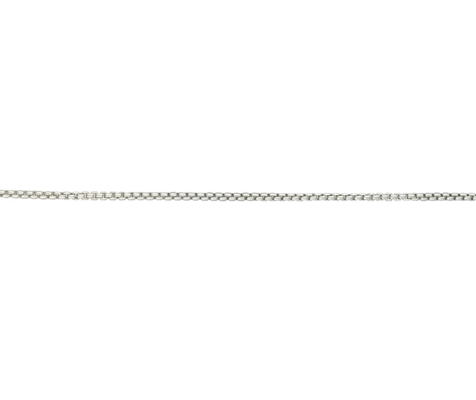 Sterling Silver Box Belcher 18"