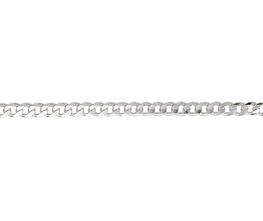 Sterling Silver Metric Curb Chain 20"