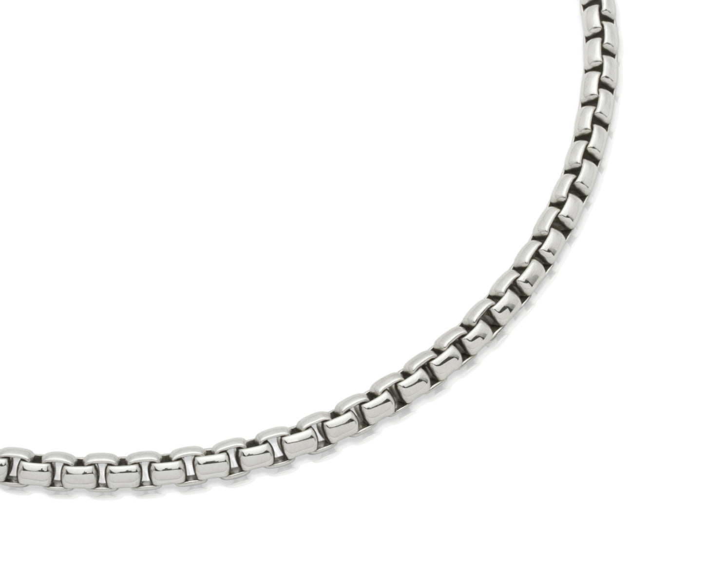 55Cms Stainless Steel Box Belcher Chain