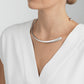 Georg Jensen Mercy Unique Necklace Neckring Size M 20000069 000M