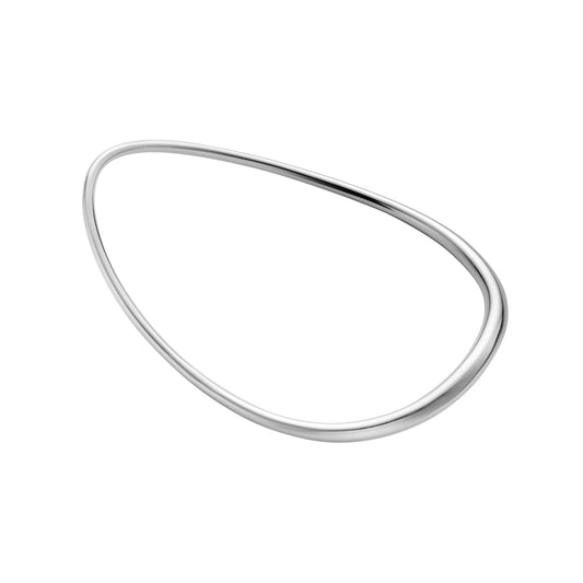 Georg Jensen Offspring Sterling Silver Slim Bangle Medium 20000132