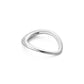 Georg Jensen Offspring Sterling Silver Diamond Pave Ring 0.29ct Size P 20000135