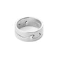 Georg Jensen Fusion 18ct White Gold End Ring Size 56 20000289