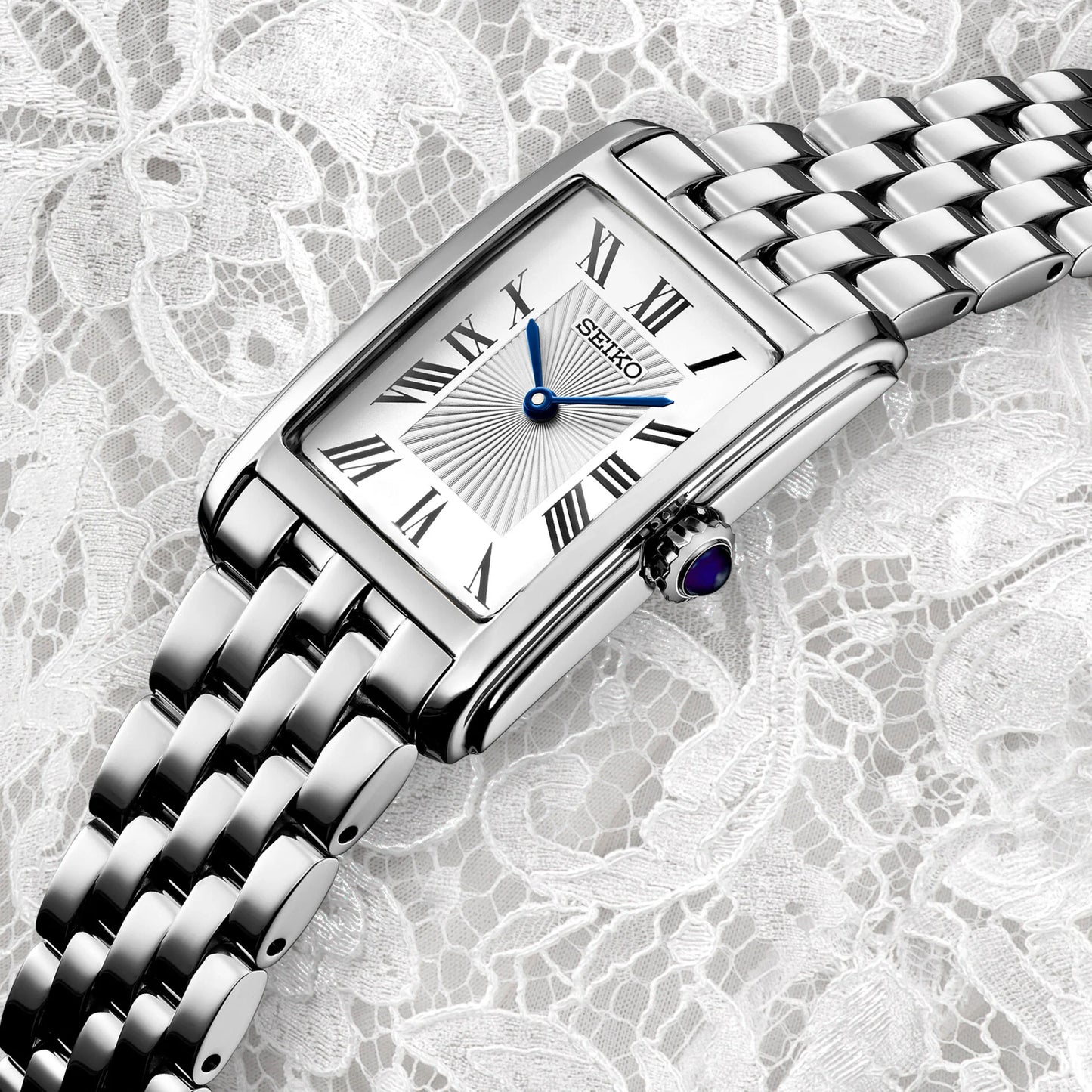 Seiko Classic Ladies Quartz Watch White Dial SWR083P1