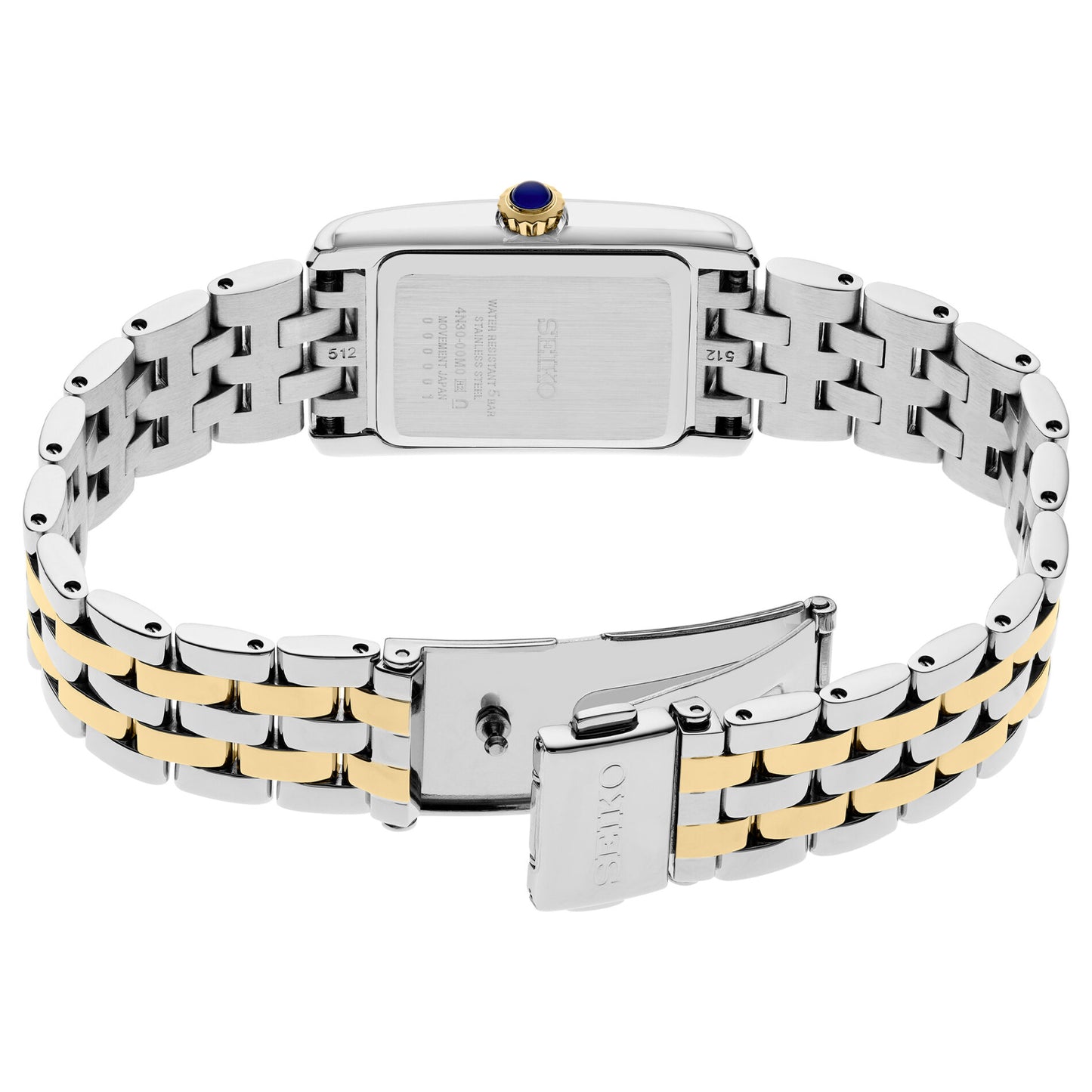 Seiko Ladies Two Colour Quartz Watch SWR087P1