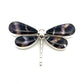 Derbyshire Blue John Sterling Silver Dragonfly Pendant