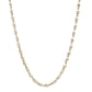 Sterling Silver Popper 18" Necklace