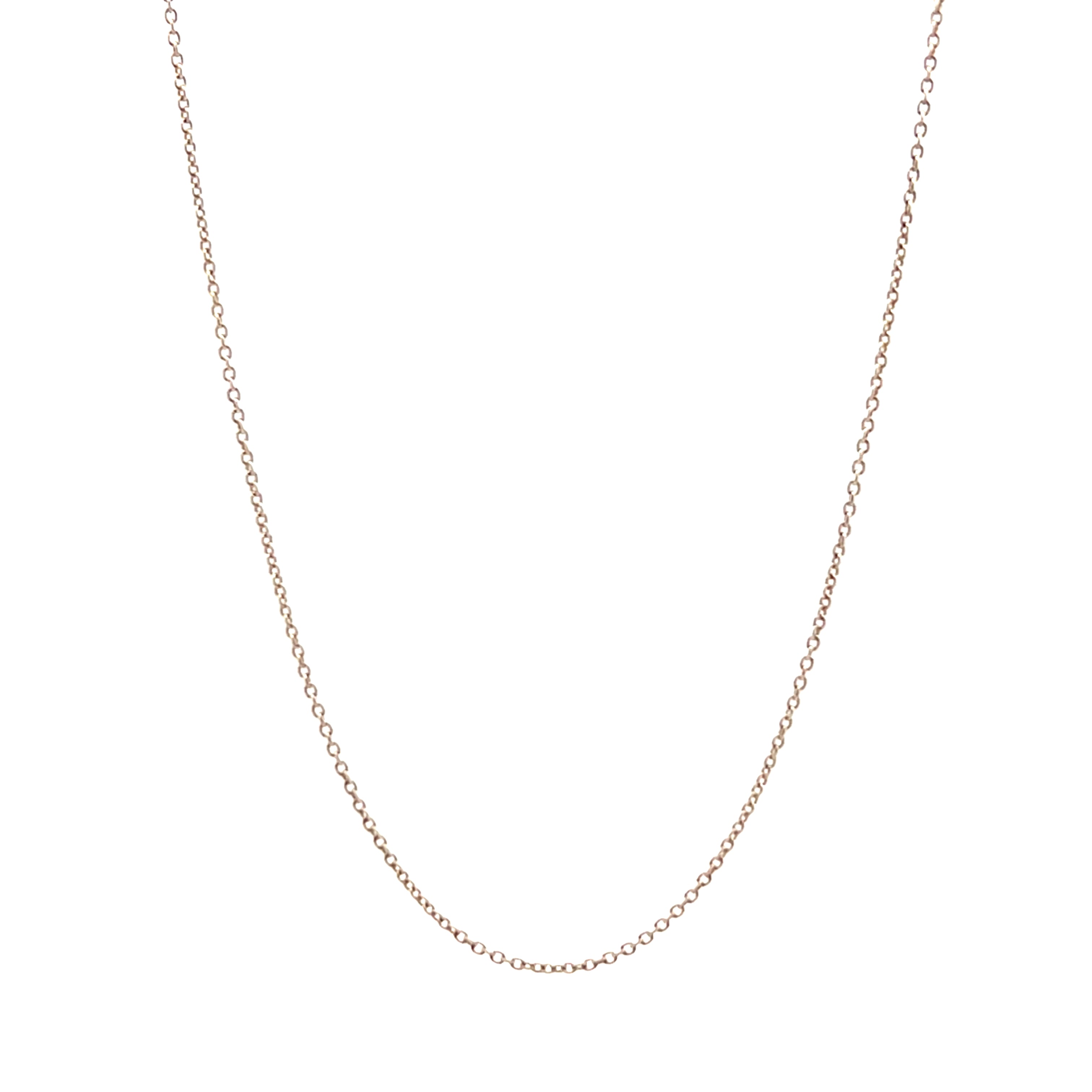 Sterling Silver Adjustable Mini Belcher Chain 14-15