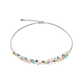Coeur De Lion Dancing Crystals Stainless Necklace