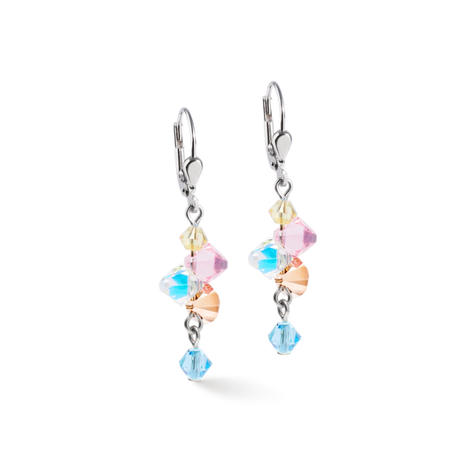 Coeur De Lion Dancing Crystal Multi Drop Earrings