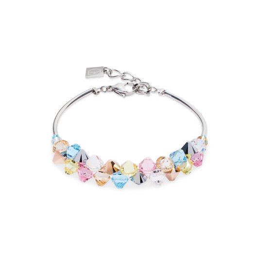 Coeur De Lion Dancing Pastel Multicolour Crystal Bracelet