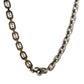 Unique & Co Oval Polished Stainless Steel Chain 50cm