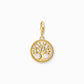 Charmista Gold Plated Round Tree Of Love Disc