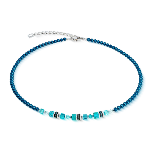 Coeur De Lion Transformative Teal Blue Bead Necklace