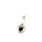 Derbyshire Blue John Sterling Silver Infinity Shaped Pendant