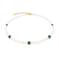 Coeur De Lion Cocktail Pearls Necklace Emerald