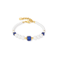 Coeur De Lion Cocktail Pearls Bracelet Sapphire
