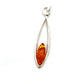Sterling Silver Amber Pendant
