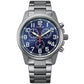 Citizen Military Blue Bracelet Watch AT0200-56L