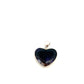 Derbyshire Blue John Sterling Silver Unique Heart Shaped Pendant