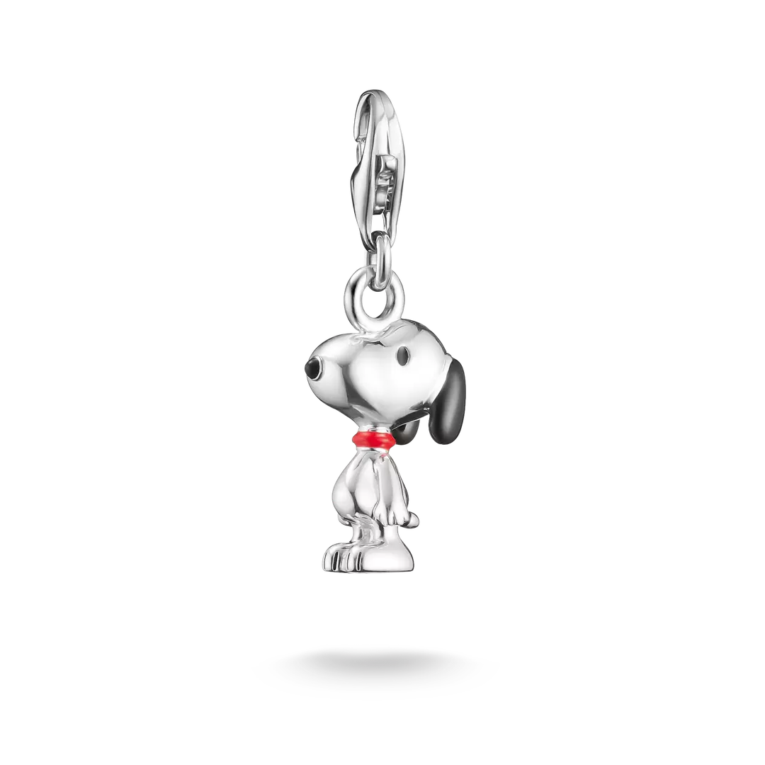 Thomas Sabo Connect Sterling Silver Peanuts Snoopy Silver Charm 2225-664-11