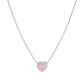 Nomination Pink Cubic Zirconia Heart All My Love Necklace 240302/002