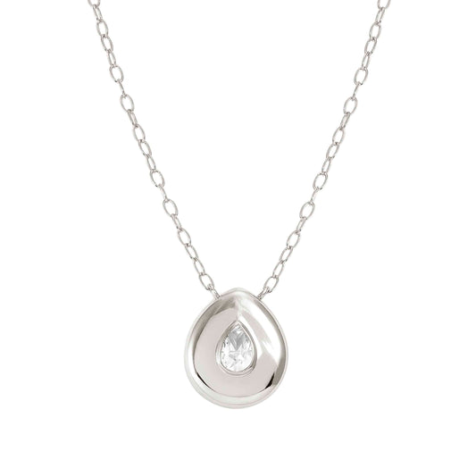 Nomination Domina Drop Necklace Sterling Silver and Cubic Zirconia 240418/015