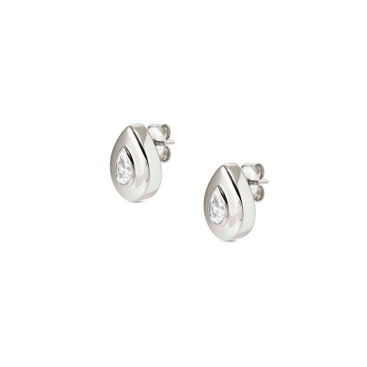 Nomination Domina Sterling Silver and Cubic Zirconia Stud Earrings 240419/015
