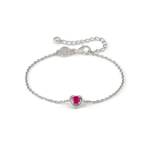 Nomination Cosmiclove Heart Red Cubic Zirconia Bracelet 241704/006