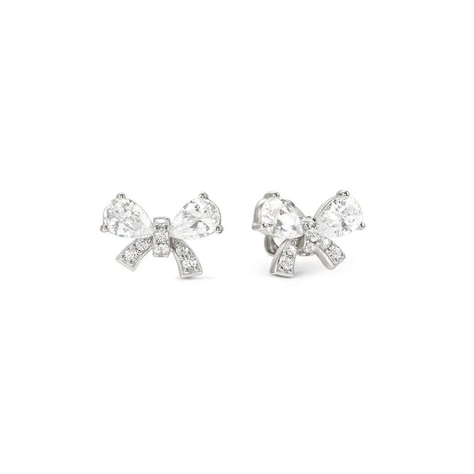 Nomination Sterling Silver Shine Me Up Cubic Zirconia Bow Stud Earrings 241903/008