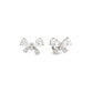 Nomination Sterling Silver Shine Me Up Cubic Zirconia Bow Stud Earrings 241903/008