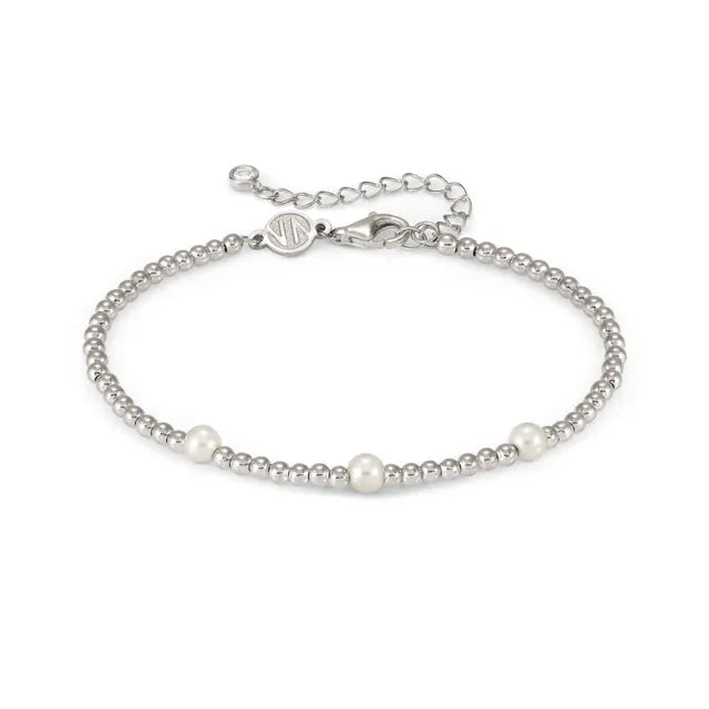 Nomination Fashion Era Sterling Silver Pearl Bracelet 242204/010