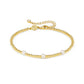 Nomination Fashion Era Yellow Gold Plated Pearl Bracelet 242204/012