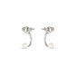 Nomination Fashion Era Sterling Silver Shell Pearl Drop Earrings 242214/010